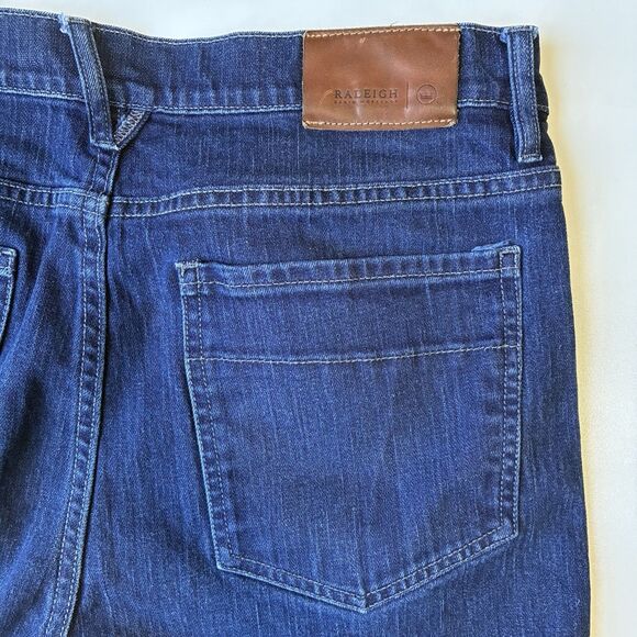 Raleigh Denim Workshop X Peter Millar Jones Men’s Jeans 38 X 33 Dark Made In USA - Picture 5 of 9